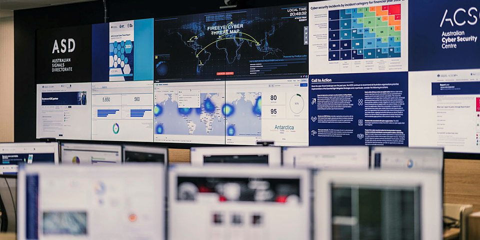 Cyber agencies: Australian Signals Directorate and the Australian Cyber Security Centre. Source: Defence Images at images.defence.gov.au.