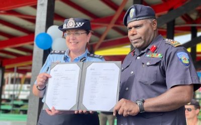 Climate changes the role of Australian police in the Pacific