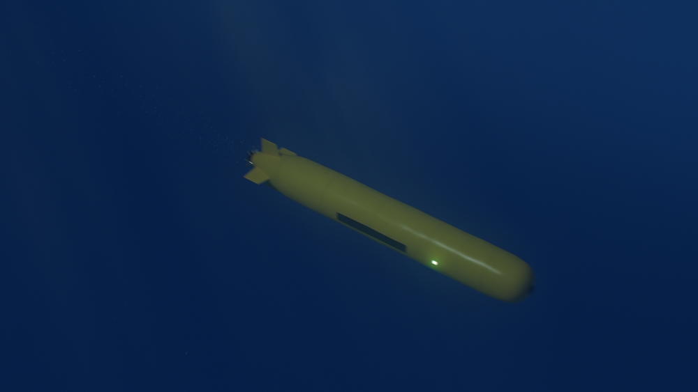 Photo,Realistic,,Diffused,And,Motion,Blurred,Autonomous,Underwater,Vehicle,(auv) UUVs are creating crowded oceans