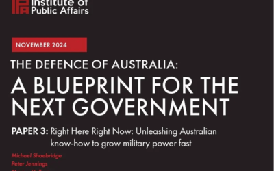 Right Here Right Now: Unleashing Australian know-how to grow military power fast