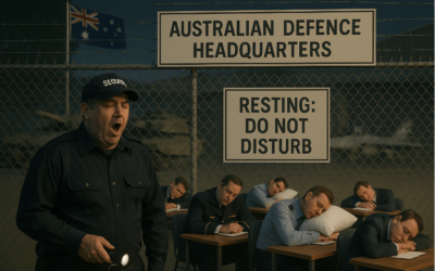 In a long peace, a sleepy military is ideal. Time to wake it up.