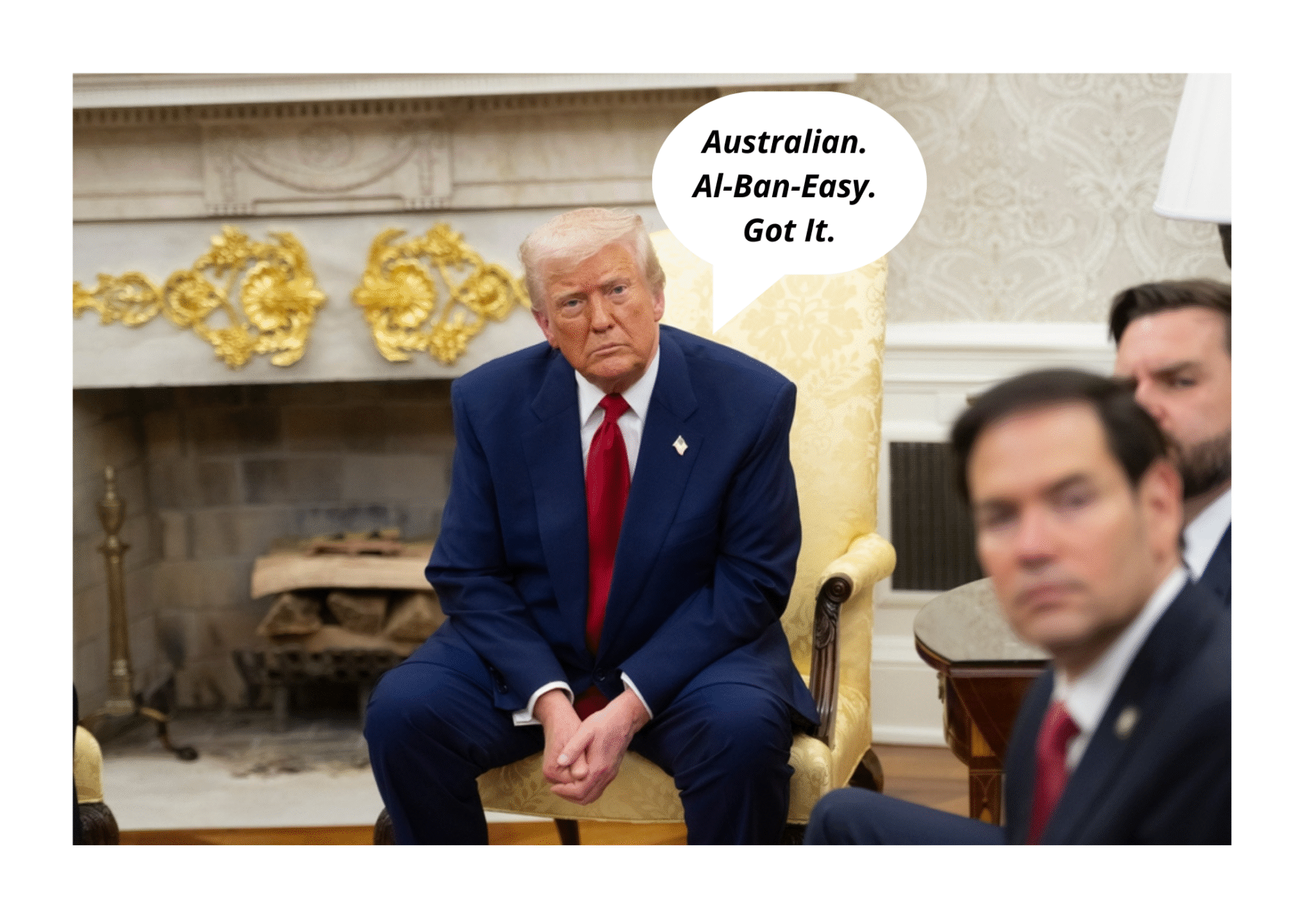 Trump Albanese meeting