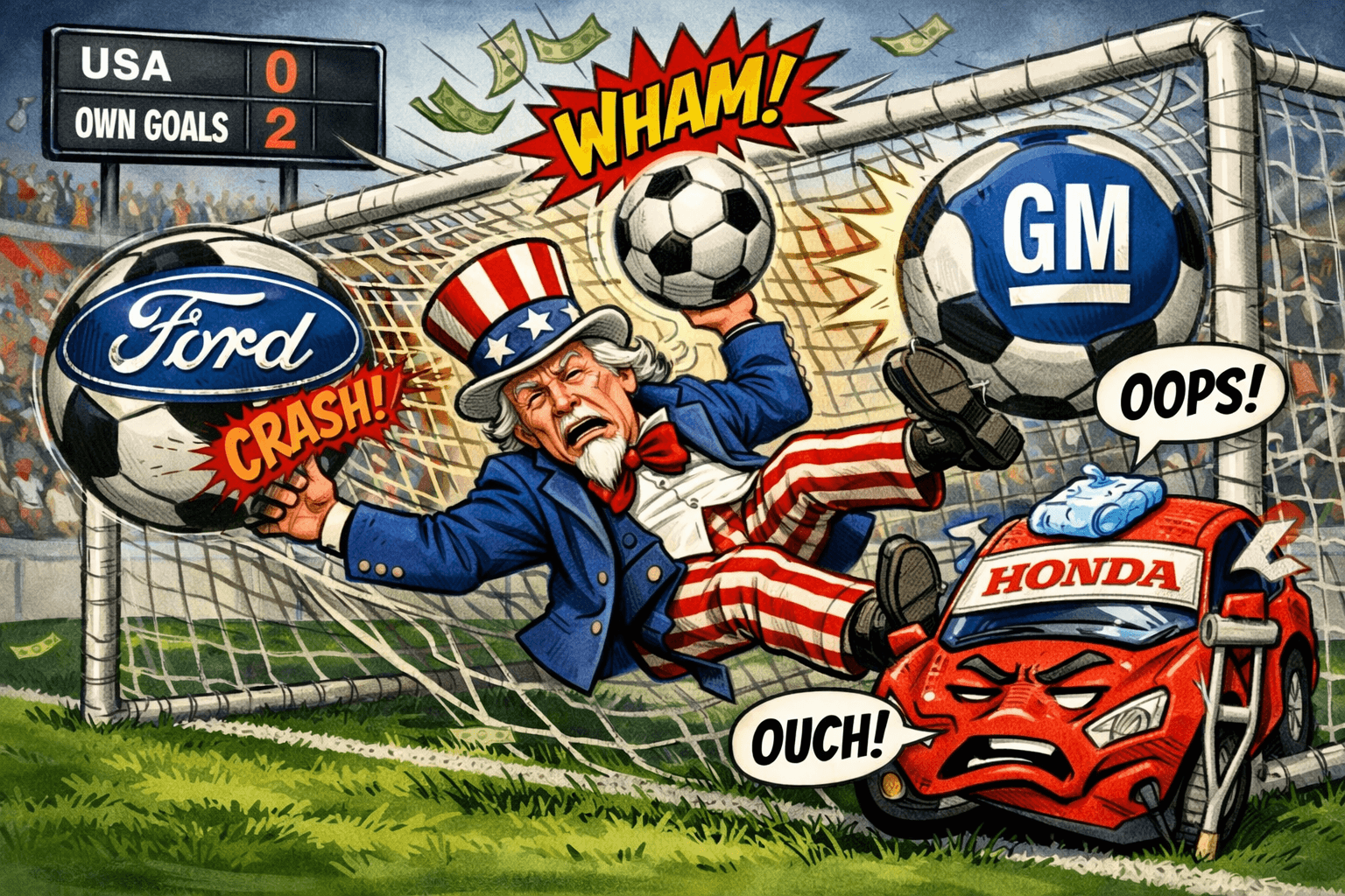 Uncle Sam scores own goals on EVs
