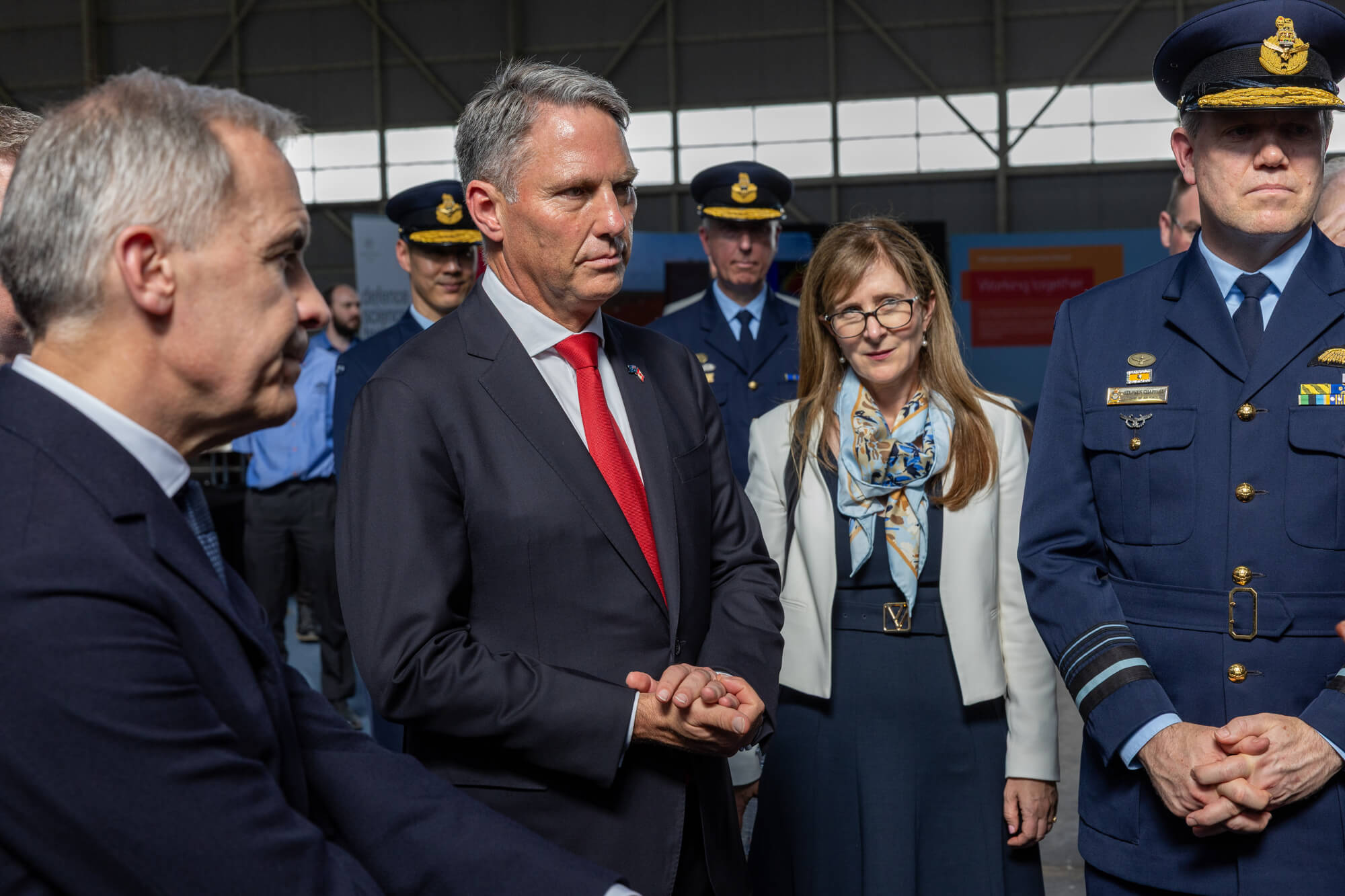 Richard Marles and Mark Carney 2026