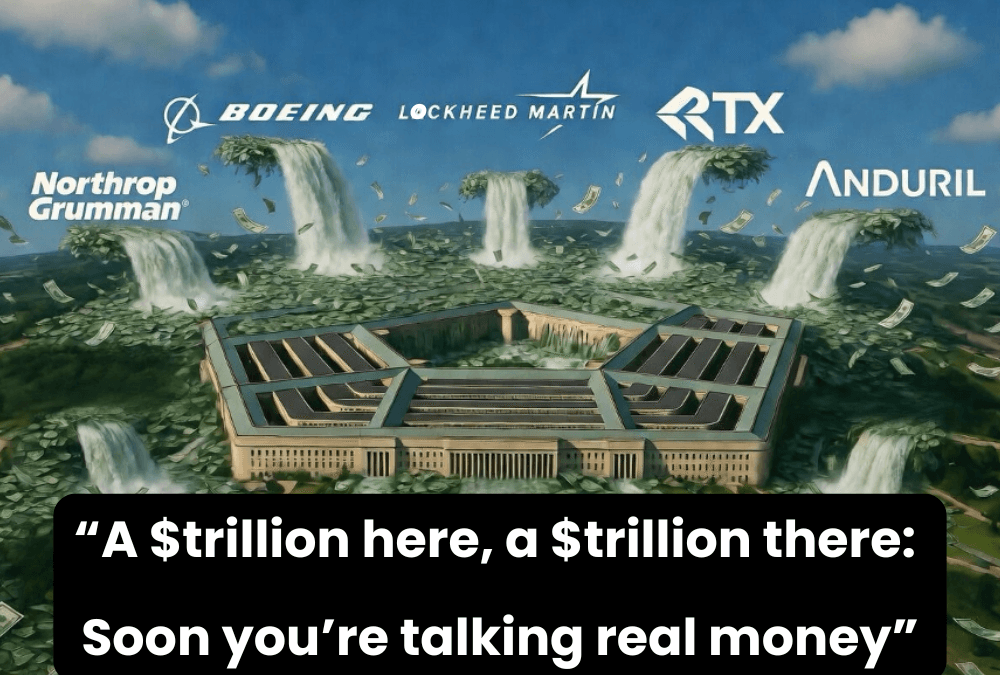 Trump’s FY27 budget: $1.5 trillion for the Pentagon, $33bn for the State Department. Peace through missiles?