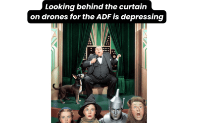 Behind the hoopla, the Government is leaving our military badly under-equipped in the drone era