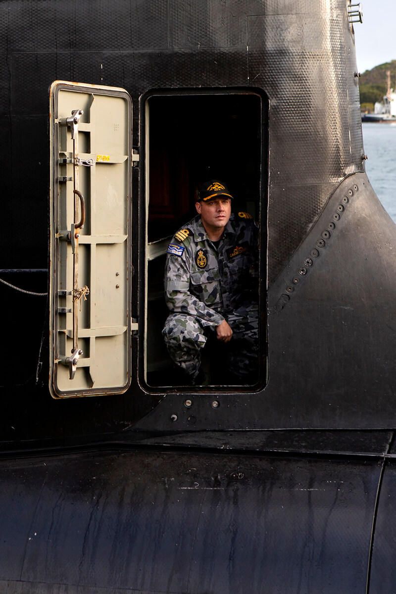 Collins class submarine HMAS Farmcomb